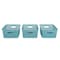 Simplify Plastic, Blue, 9.8 in H, 7.8 in W, 9.8 in L, 3 PK 25173-Dusty-3Pk - alternate 1
